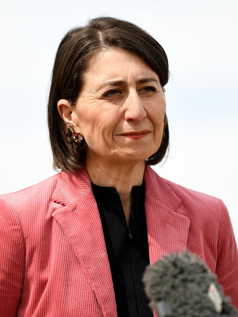 NSW Premier Gladys Berejiklian said her state presents a solid case for wanting the Queensland border to reopen. Picture: NCA NewsWire/Bianca De Marchi