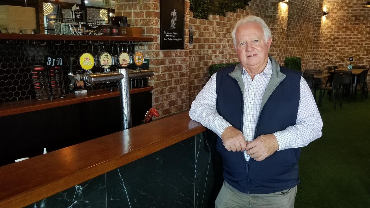 Rockhampton businessman and Red Lion owner Rob Carr.