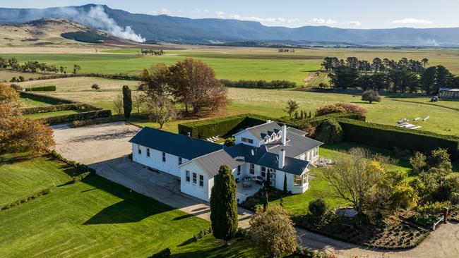 A six-bedroom homestead is a key feature at Rockthorpe Estate.