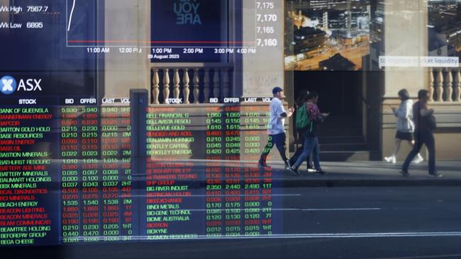 SYDNEY, AUSTRALIA - NewsWire photos AUGUST 29, 2023: ASX in Sydney. Picture: NCA NewsWire / Dylan Coker