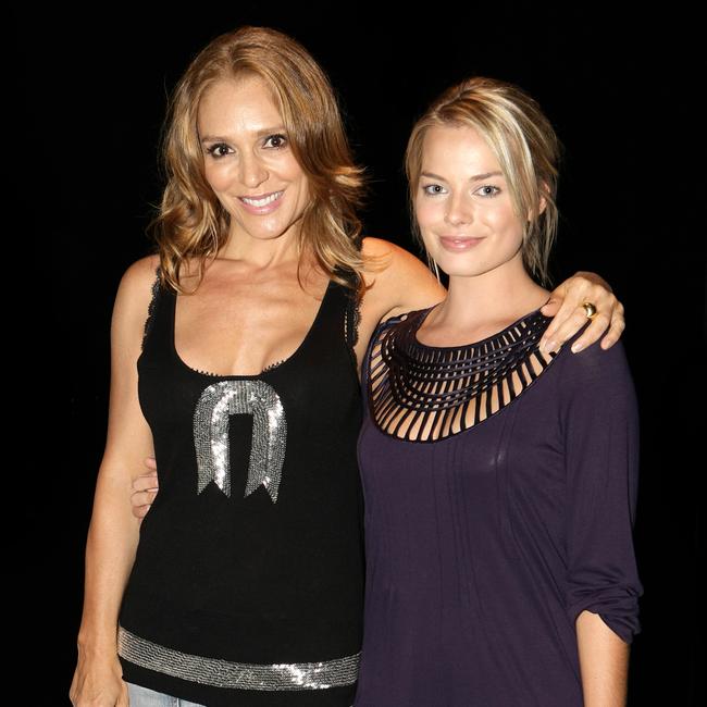 Tottie Goldsmith and Margot Robbie.