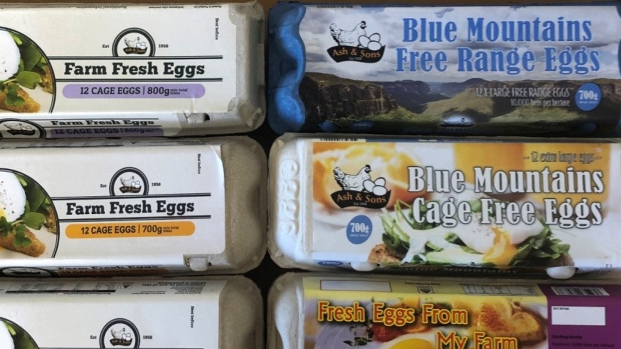 Egg recall NSW Ash and Sons recall eggs over salmonella fears news
