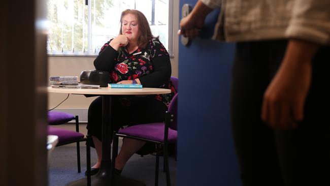 Wentworth Public School Principal Denise Lockrey took part in a trial to help principals deal with stress and finds meditation has worked for her. Picture: Sam Ruttyn