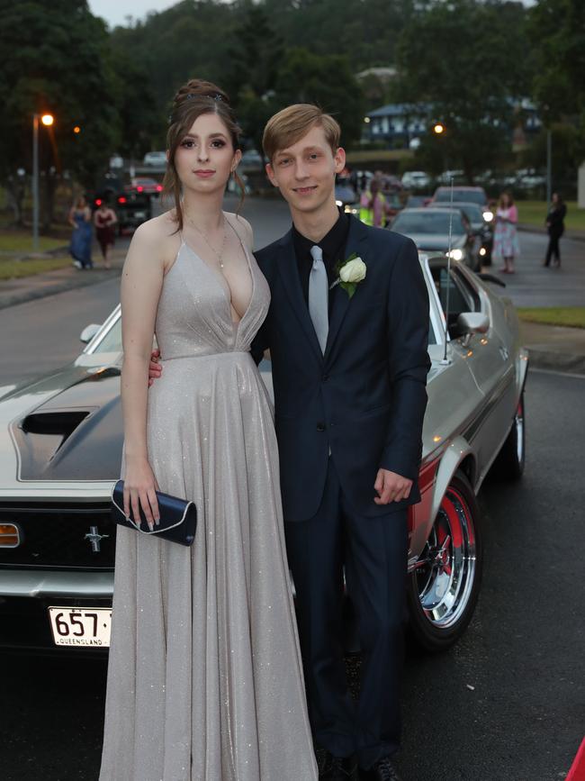 Pacific Pines High formal, at the school. Deanna Bartschat & Jack Sheppeard Picture Glenn Hampson