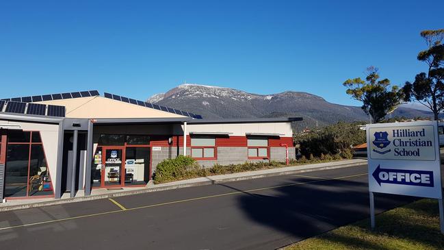 Hilliard Christian School at West Moonah. Picture: Facebook