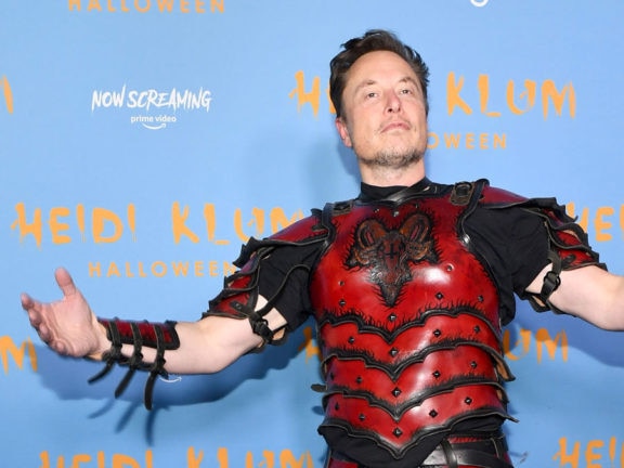 Despite what you might think, this is not Elon Musk's "I'm going to conquer Twitter" outfit. Picture: Getty Images