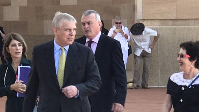 His Royal Highness, Prince Andrew, Duke of York, KG. Picture: Lauren Day, Channel 10.