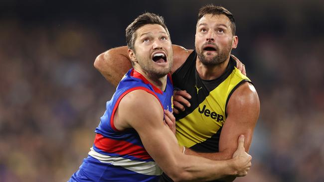 Ruckman Stefan Martin is a crucial inclusion for the Western Bulldogs. Picture: Michael Klein