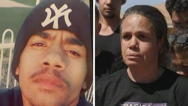 Tyron Smith's mother has vowed to fight for justice for her son. Photo: Channel 7