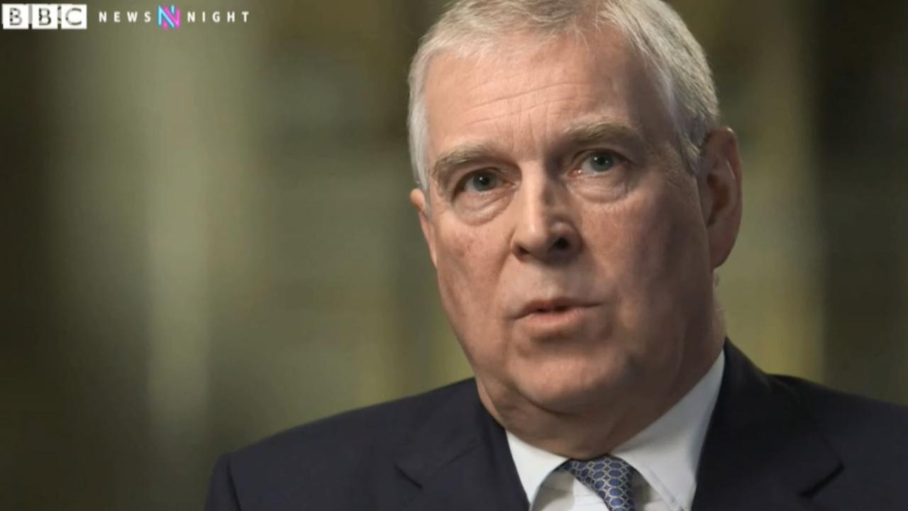 Prince Andrew is disgraced after being linked to paedophile Jeffrey Epstein. Picture: BBC