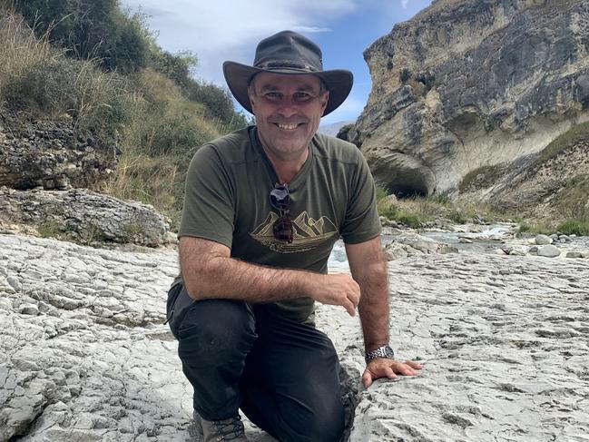 University of Adelaide Professor Alan Collins from the Tectonics & Earth Systems Research Group in the Department of Earth Sciences. Supplied.