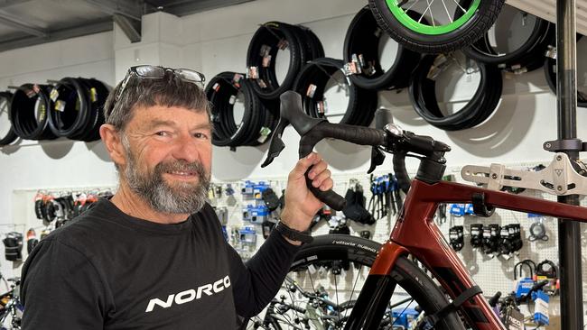 Daryl Pursey of Harris Cycles in North Lismore is pleased to see the new Lismore event come to fruition.