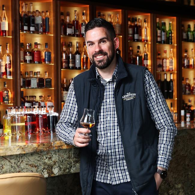 Robbie Gilligan, brand ambassador for Old Kempton Distillery. Picture: NIKKI DAVIS-JONES