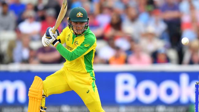 Alex Carey impressed in the Australia’s World Cup semi-final match at Edgbaston. Photo: by Clive Mason/Getty Images.