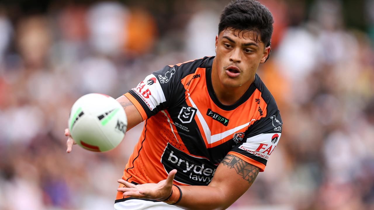 Wests Tigers star Tommy Talau. Picture: NRL Photos