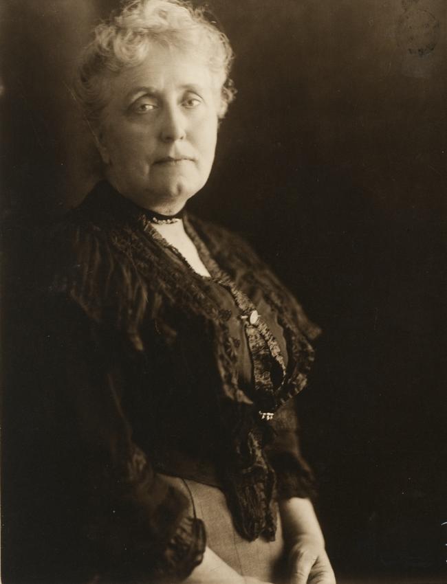 Socialite and suffragette Rose Scott in 1913. Picture: May Moore, courtesy State Library of NSW