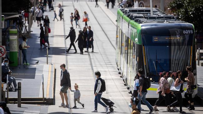 Over 2500 near misses and incidents were reported across the tram network in 2021. Picture: Paul Jeffers