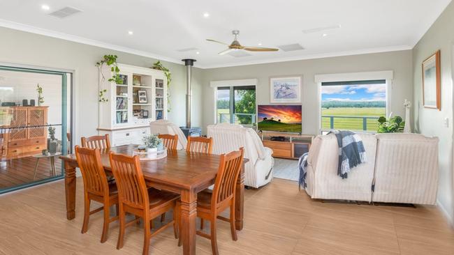 The Kitchen and main living area form the northern wing of the home. Picture: Contributed