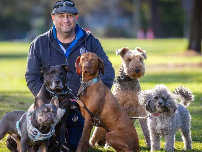 Mr Buch was fined $200 in court on Friday. Picture: Mark Stewart