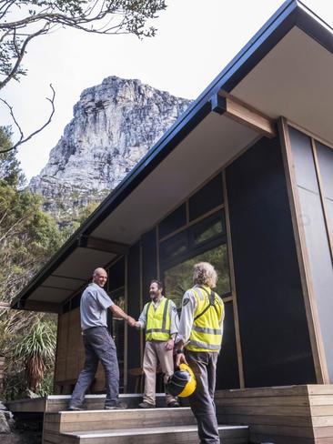 The Tahune Hut redevelopment. Picture: CHRIS CRERAR