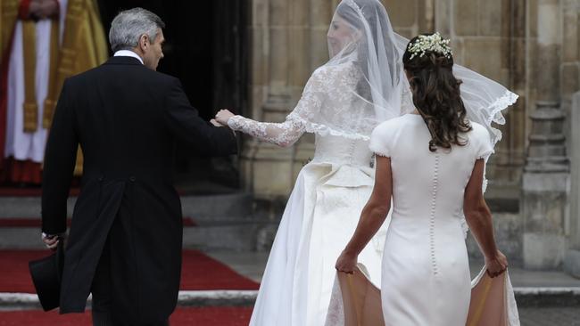 Pippa’s backside received a lot of attention at the Royal Wedding.