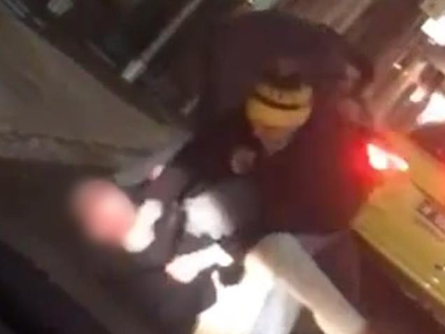 Footy bashing. Victoria Police release video footage