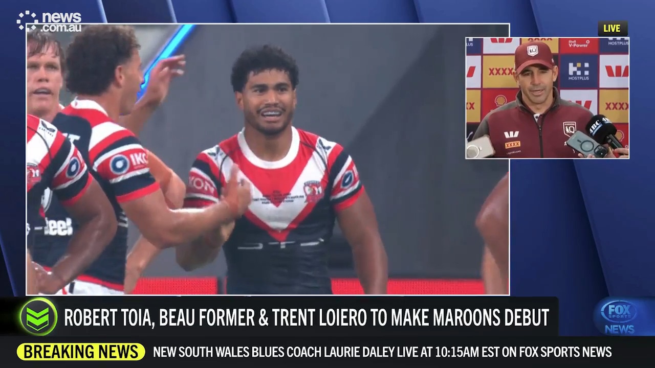 Slater hails debutant Toia as 'world class centre'