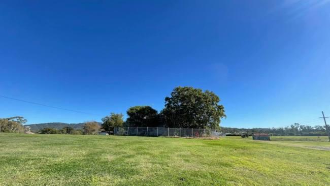 Fencing surrounding the old farmhouse on the land. Picture: Cr William Owen Jones / Facebook.