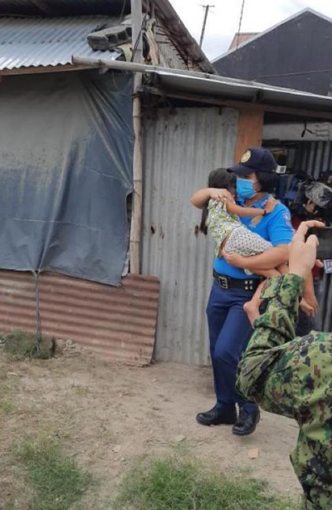 Children linked to sex abuse operations have been rescued in the Philippines. Picture: Supplied