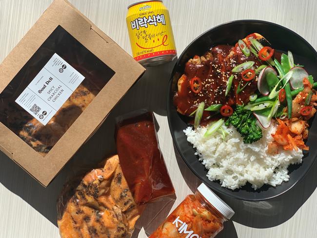 SOUL Deli’s Spicy Charcoal Chicken DIY kit. Picture: Supplied