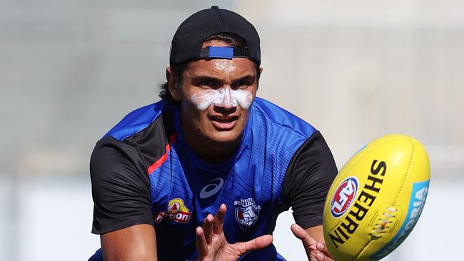 Western Bulldogs fans will be watching Jamarra Ugle-Hagan with interest. Picture: Michael Klein