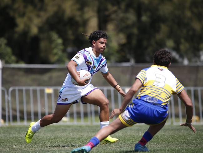 Mindaribba Warriors vs Narwan Eels, U15s Boys. Koori Knockout Grand Finals, Bathurst. Picture: Warren Gannon Photography