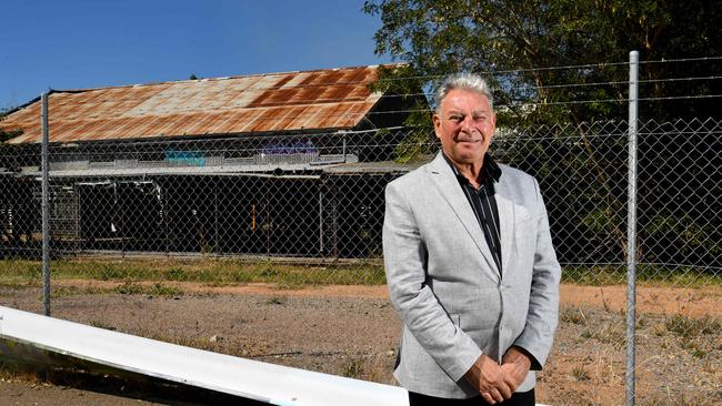 Townsville City Council Acting Mayor Paul Jacob at the Northern Rail Yards in Flinders Street. Picture: Evan Morgan