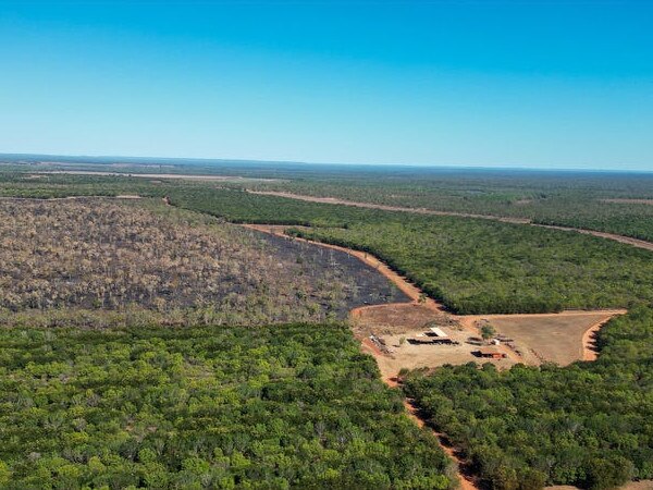 Midway Farms, part of the sprawling Midway Station in the Territory's Douglas Daly region, have been sold to Rombola Family Farms, which will grow melons and gourds on the property. Picture: LAWD Katherine