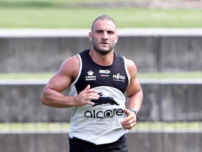 New Souths recruit Robbie Farah at Redfern Oval.