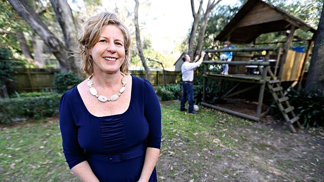  141213 TWAM Liane Moriaty photographed at her home at 9 Iona Ave, West Pymble. Picture: Attila Szilvasi. Picture: Captioned ...