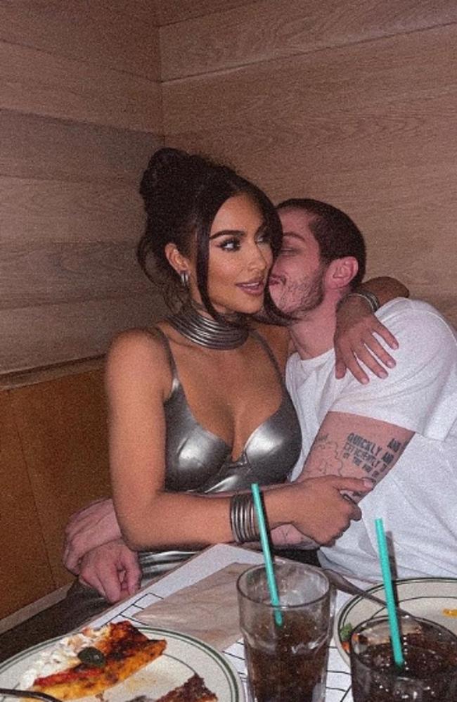 Kim and Pete have been stepping up their PDA. Picture: kimkardashian/Instagram