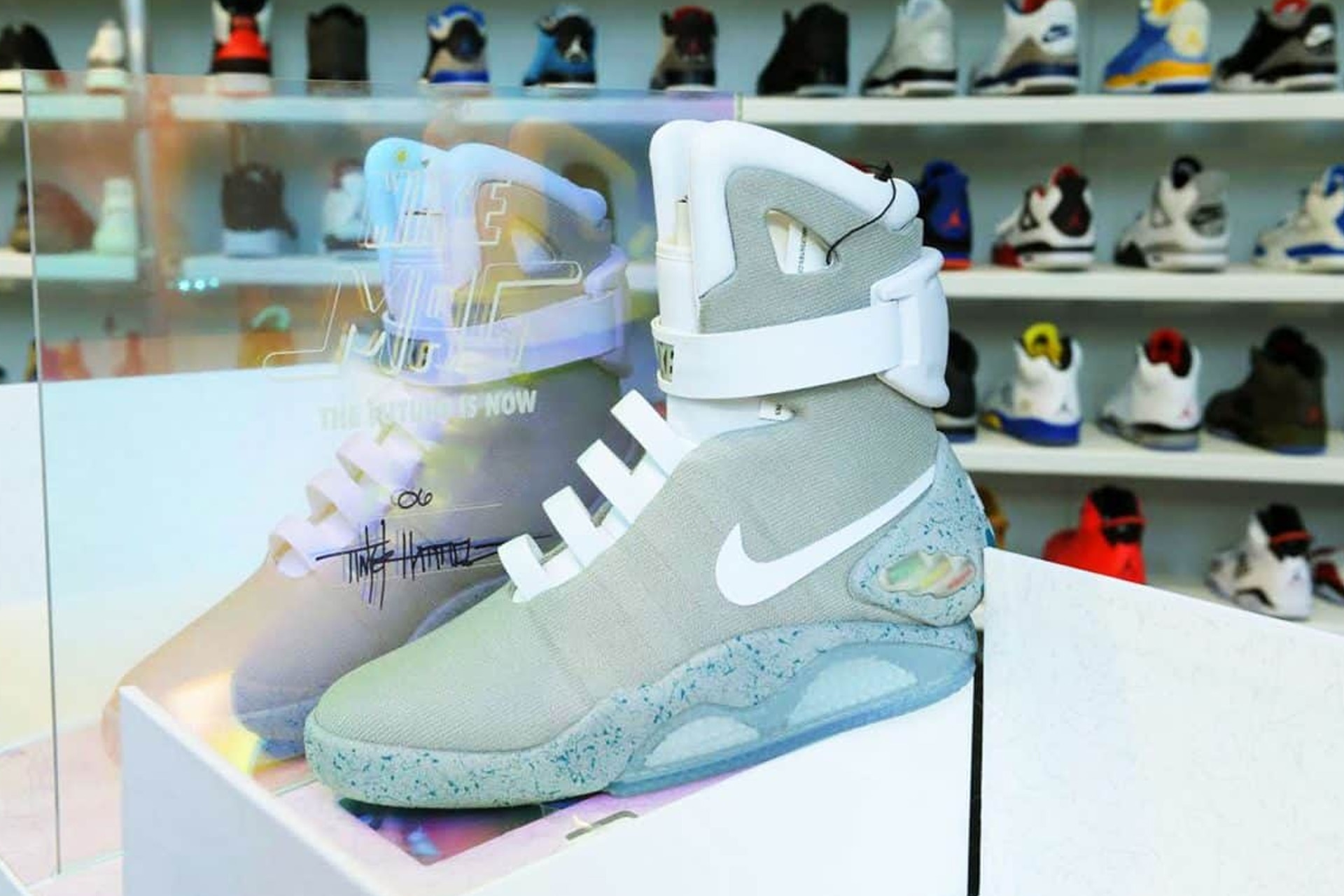 You Can Now Buy Marty McFlys Original Nike Air MAG Sneakers For $71,000 -  GQ Australia