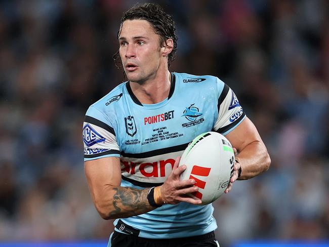 Can Nicho Hynes and the Sharks take that next step in 2025? Picture: Matt King/Getty Images