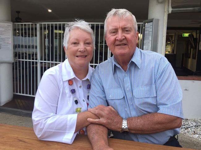 Lindy and Patrick McNamara, whose son Daniel was killed in a crash near Gunnedah on Tuesday. Picture: Supplied