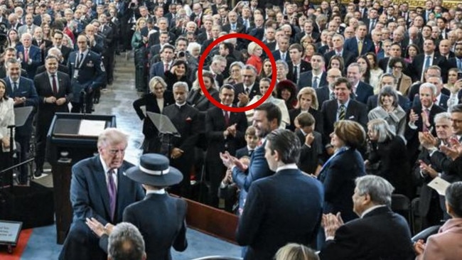 Foreign Minister Penny Wong had a VIP seat. Picture: AP/Supplied