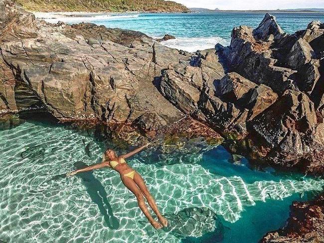 There are moves in play to fence of the Noosa National Park Fairy pools to protect them from people pressure and for public safety.