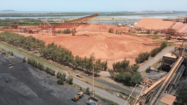 Queensland Alumina Limited Gladstone. Picture: Rodney Stevens DJI Mavic Air 2