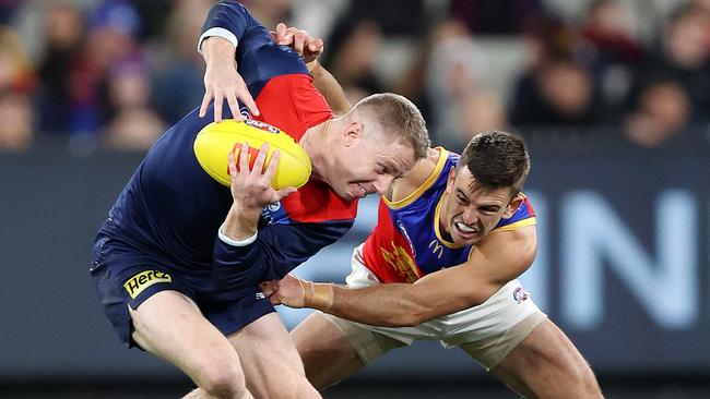 Lachie Hunter has been a great addition for the Demons. Picture: Mark Stewart