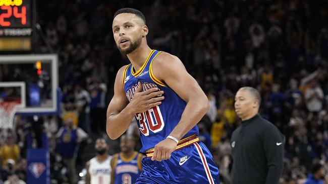 Steph Curry was unstoppable for the Warriors. Photo: Thearon W. Henderson/Getty Images/AFP