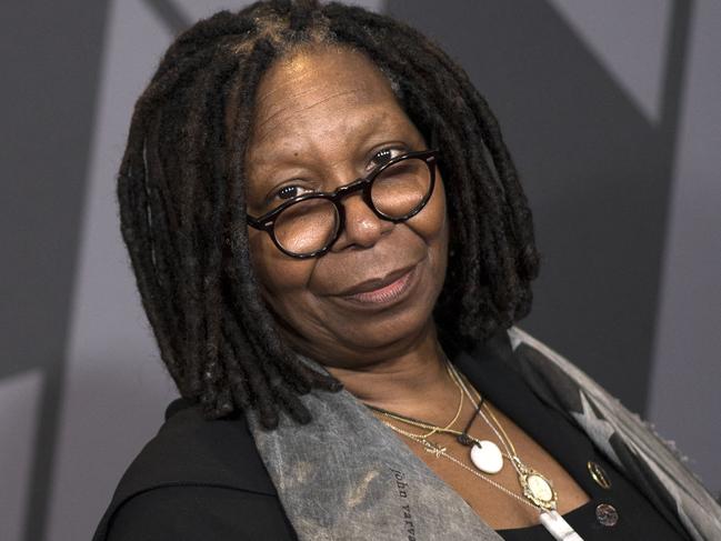 (FILES) In this file photo taken on November 11, 2017 Actress Whoopi Goldberg attends the 2017 Governors Awards in Hollywood, California. - US actress Whoopi Goldberg on February 1, 2022 was suspended from the talk show she hosts for two weeks after saying that the Nazi genocide of six million Jews "was not about race." (Photo by VALERIE MACON / AFP)