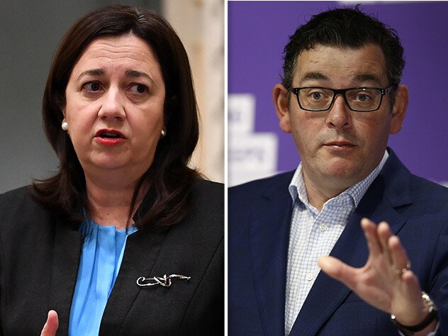 Annastacia Palaszczuk and Daniel Amdrews - story