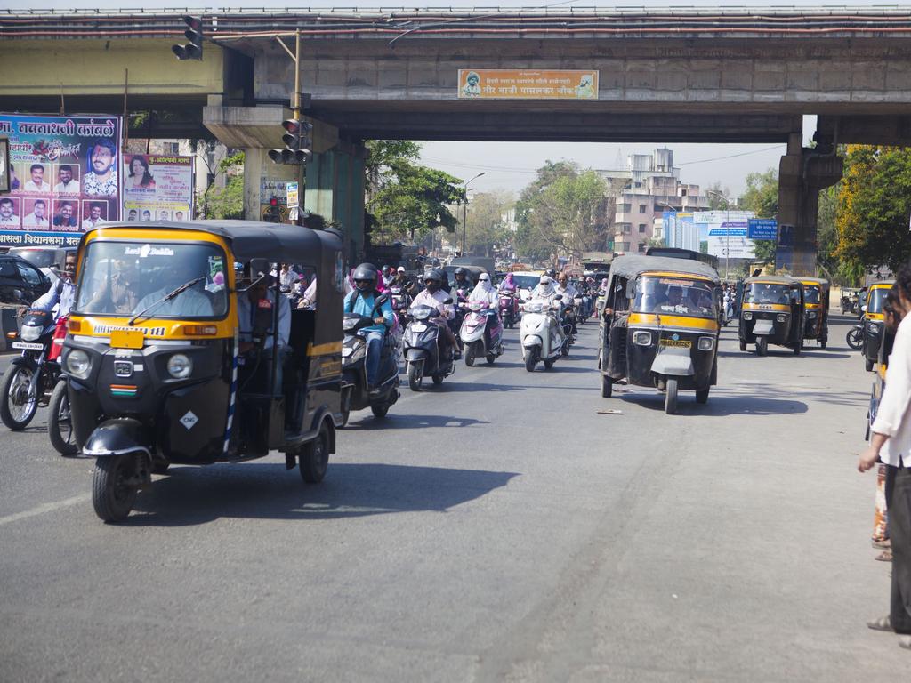 Anna had packed up her entire life and moved to the Indian city of Pune (above) to start her first job. Picture: Subhash Sharma