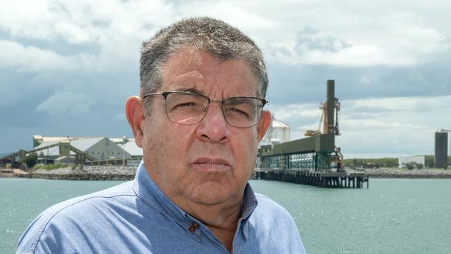 Canegrowers Mackay chairman Kevin Borg at the Mackay Bulk Sugar Terminal at Mackay Harbour. Picture: Michaela Harlow