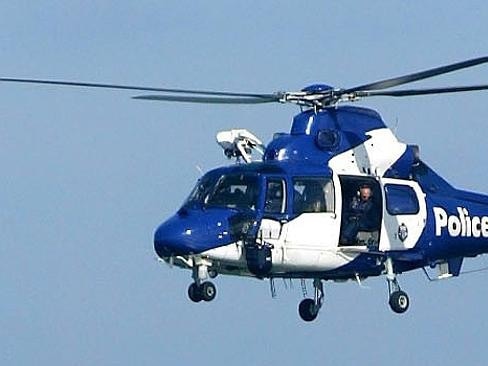 The Police Air Wing was called to help during the pursuit and described Searle as “driving like a cut snake” through Bendigo suburbs